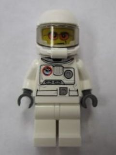 Spacesuit, White Legs, Space Helmet, Orange Sunglasses